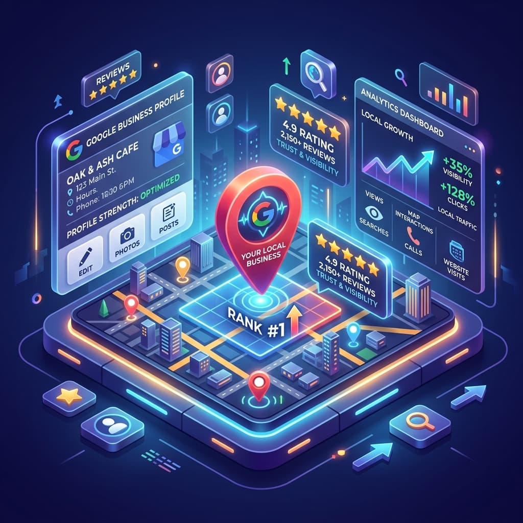 Eye Care Clinic Digital Presence Project